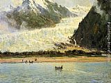 Thomas Hill The Davidson Glacier painting